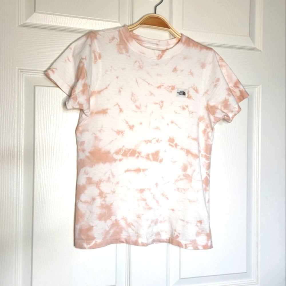 The North Face Botanic Tie Dye T-Shirt Pink Small